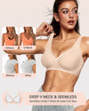 Deep V Jelly Bra No Underwire