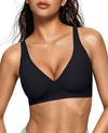 Deep V Jelly Bra No Underwire