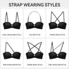 Strapless Front Closure Bra - Anti-Slip Grip Wireless