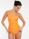 Tummy Control One Shoulder Swimsuit