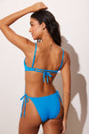 Scoop Neck One Piece Strappy Backless Swimsuit