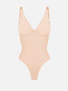 V-Neck Tummy Control Sculpt Bodysuit