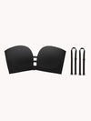 Strapless Front Closure Bra - Anti-Slip Grip Wireless