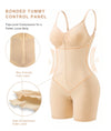 SHAPERX Bonded Seamless Faja Brief Bodysuit