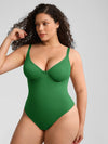 V-Neck Tummy Control Sculpt Bodysuit