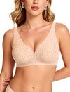 Deep V Jelly Bra No Underwire