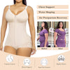 Side Bust Padded Front Zip Brief Cut Bodysuit