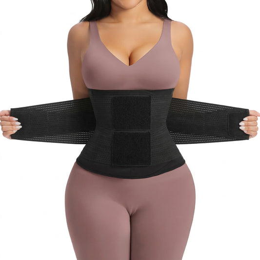 Triple Layer Sweat Sculpt Waist Trainer Belt