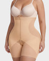 Zip-Front Tummy Control Butt Lifting Shapewear Shorts