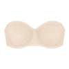 Leopard Unlined Strapless Minimizer Bra
