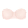 Leopard Unlined Strapless Minimizer Bra
