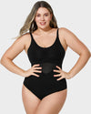 Criss-Cross Mesh Sculpting Bodysuit