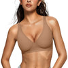 Deep V Jelly Bra No Underwire