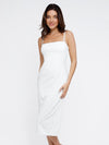 Popilush Bluetag Cooling Shapewear Slimming Midi Tube Dress
