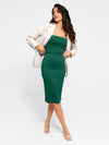 Popilush Bluetag Cooling Shapewear Slimming Midi Tube Dress