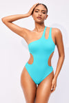 Sexy One shoulder One-Piece Swimsuit