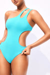 Sexy One shoulder One-Piece Swimsuit