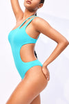 Sexy One shoulder One-Piece Swimsuit